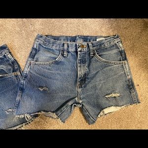 Vintage Rustler Jean Shorts